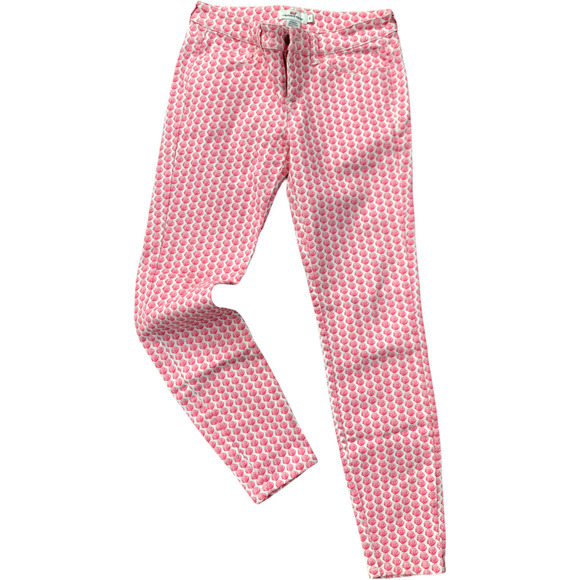 Vineyard Vines Pants Print NANTUCKET Jeans Sz 0 - Picture 4 of 6